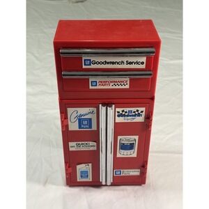 Vintage 1995 FunRise GM Goodwrench Mechanics Toolbox & Chest 2pc, free shipping